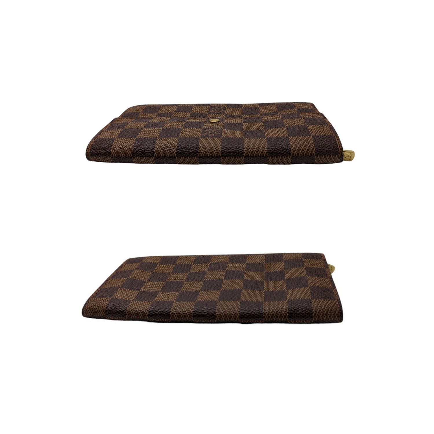 Louis Vuitton Vintage Damier Ebene Canvas Sarah Wallet