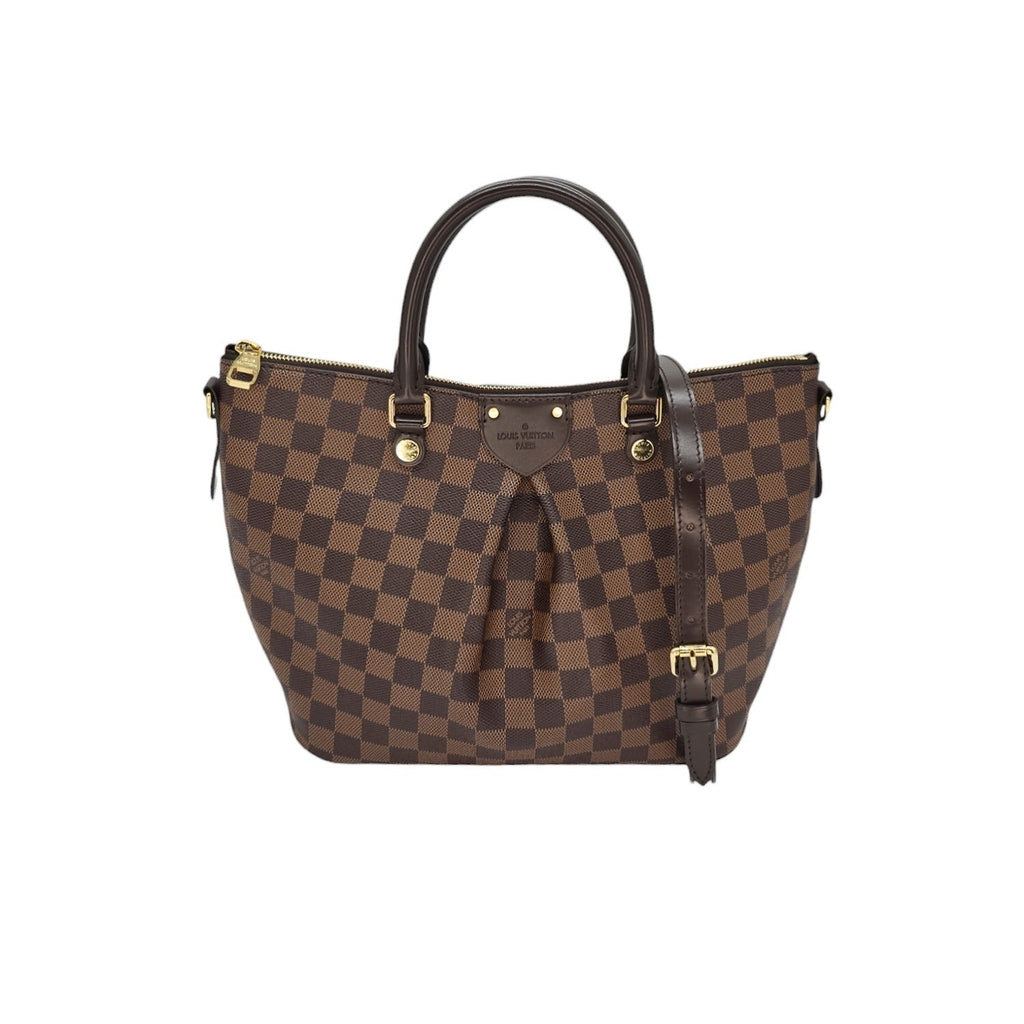 Louis Vuitton Damier Ebene Canvas Siena PM Satchel