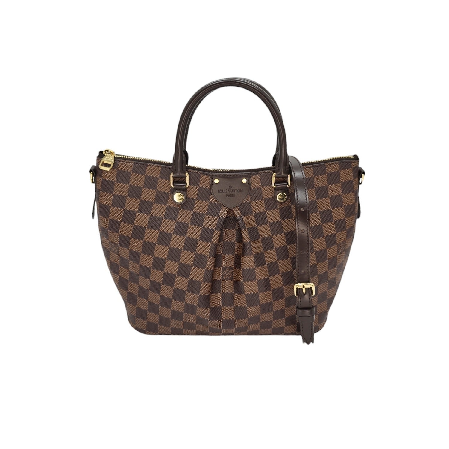Louis Vuitton Damier Ebene Canvas Siena PM Satchel