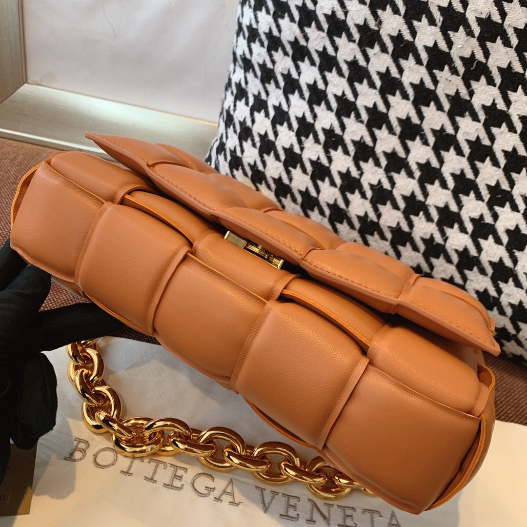 GLAMI Chain Cassette Brown, For Women, WomenÃƒÂ¢Ã¢â€šÂ¬Ã¢â€žÂ¢s Bags 10.2in/26cm