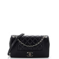 CHANEL Mademoiselle Vintage Flap Bag Quilted Sheepskin Medium