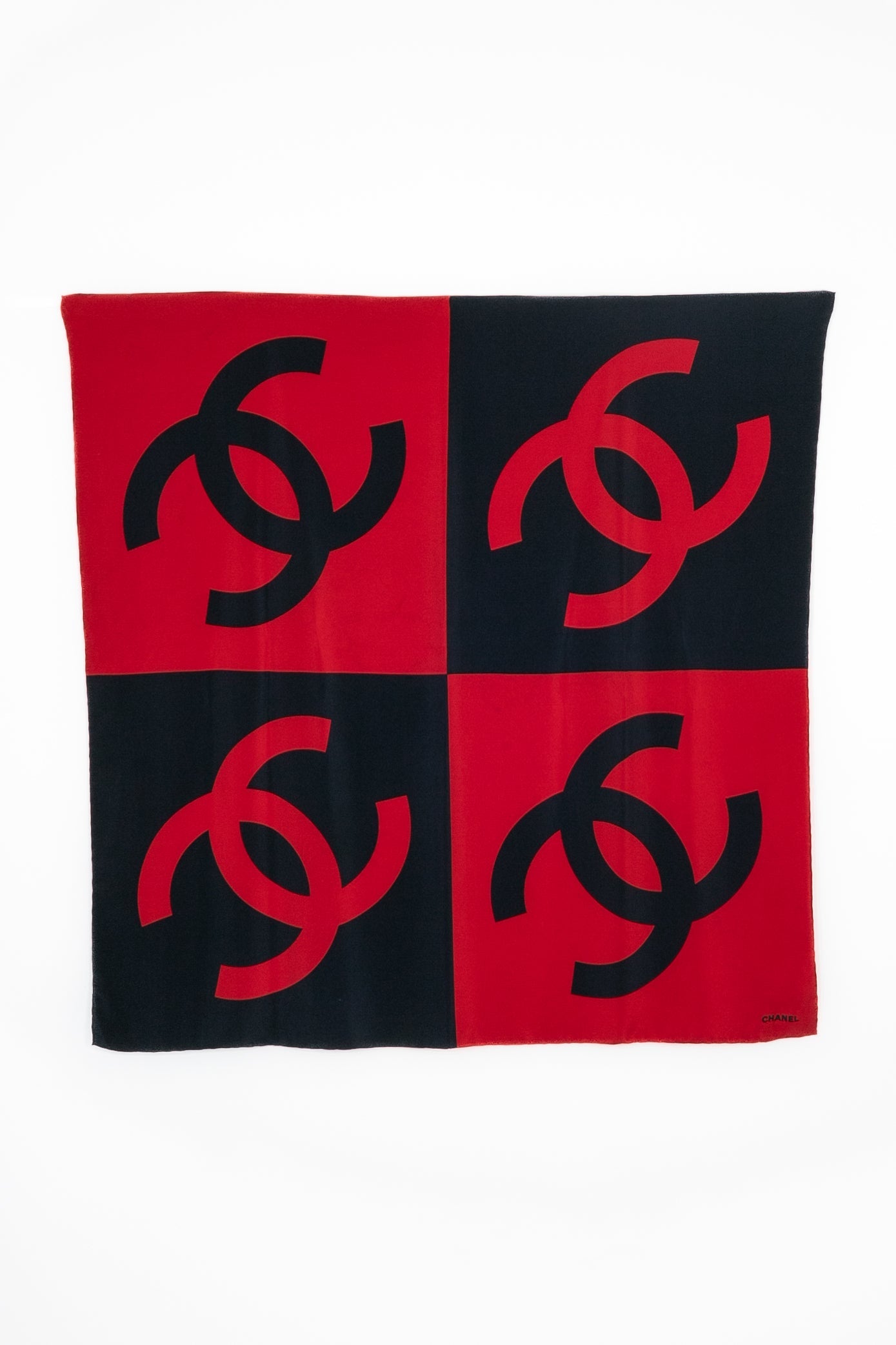 Foulard en soie Chanel