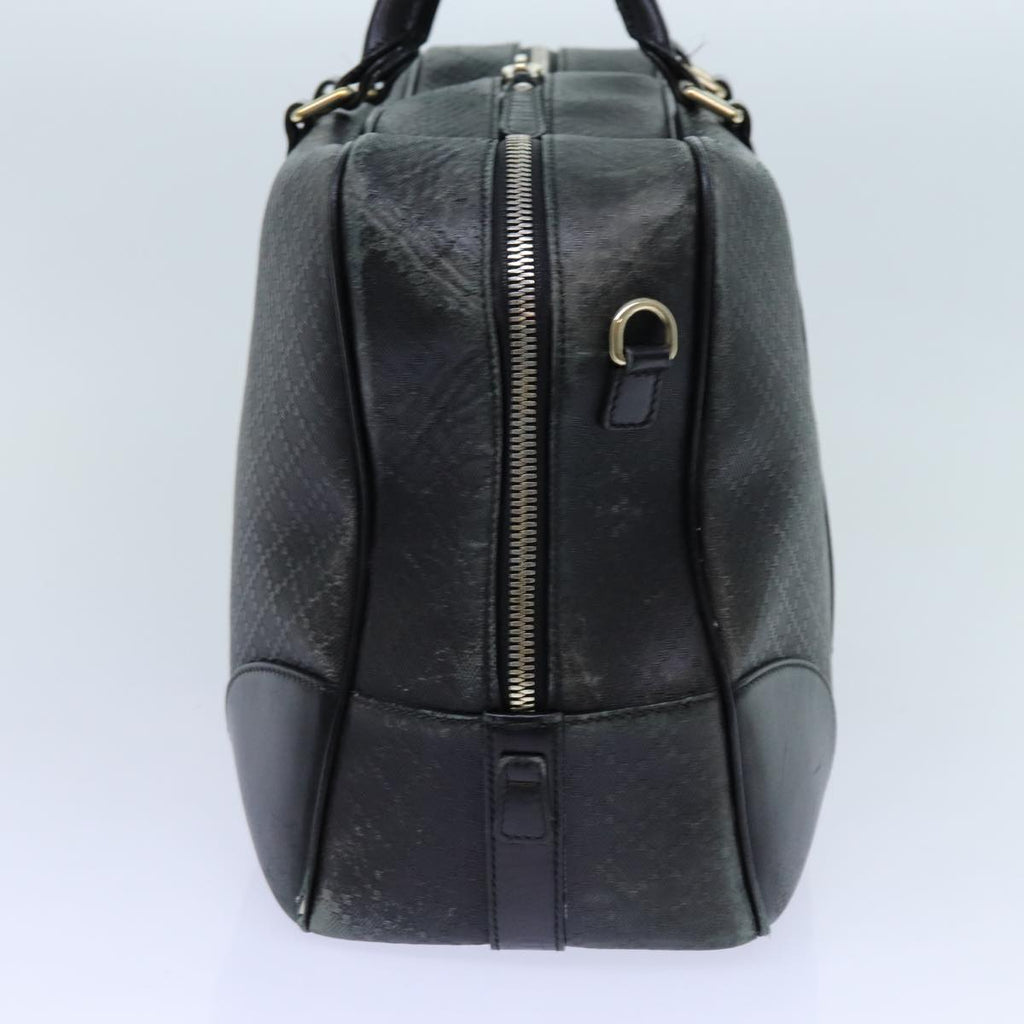 GUCCI Diamante Boston Bag Canvas Black 353394 70683