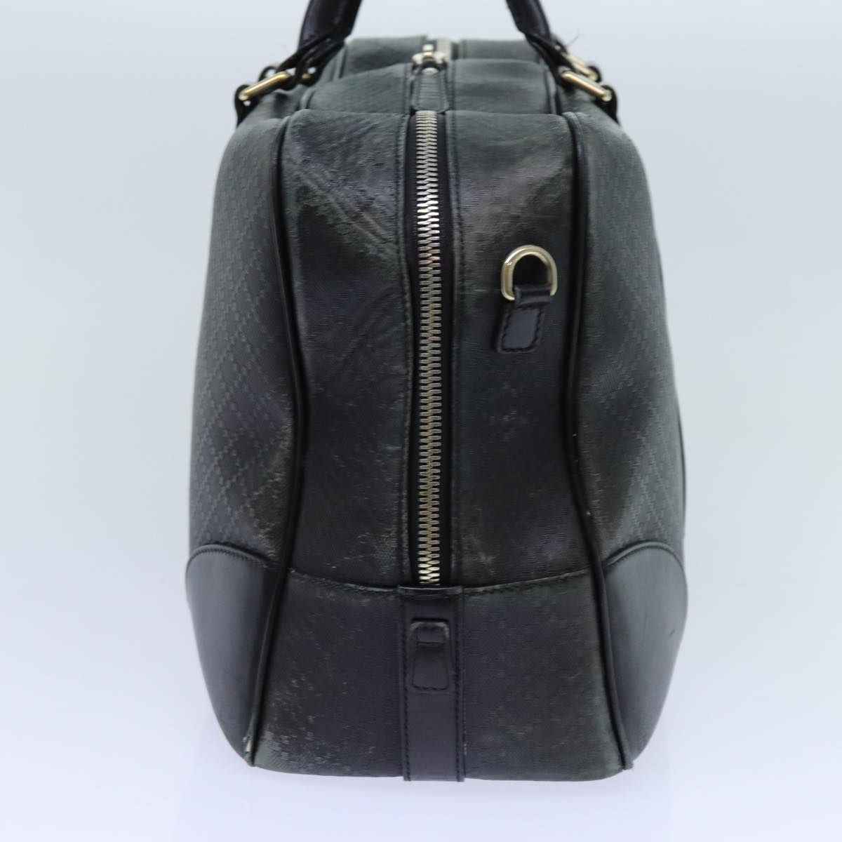 GUCCI Diamante Boston Bag Canvas Black 353394 70683