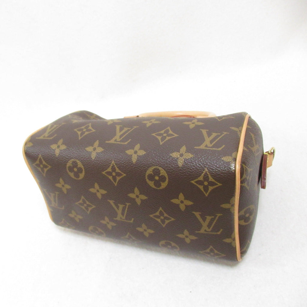 Louis Vuitton Speedy Bandier 202w Shoulder Bag 2way Shoulder Bag PVC Coated Canvas Monogram  Brown M46234