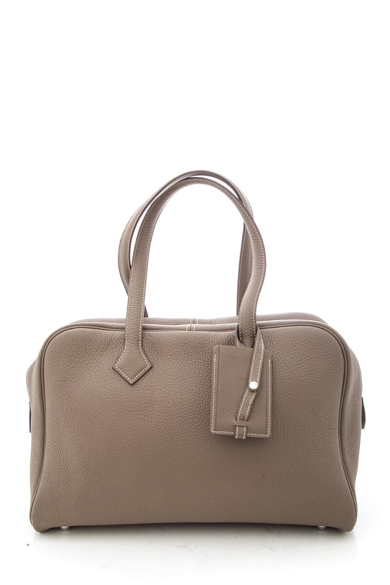 HermÃƒÆ’Ã‚Â¨s Grey 35 CM Victoria Handbag