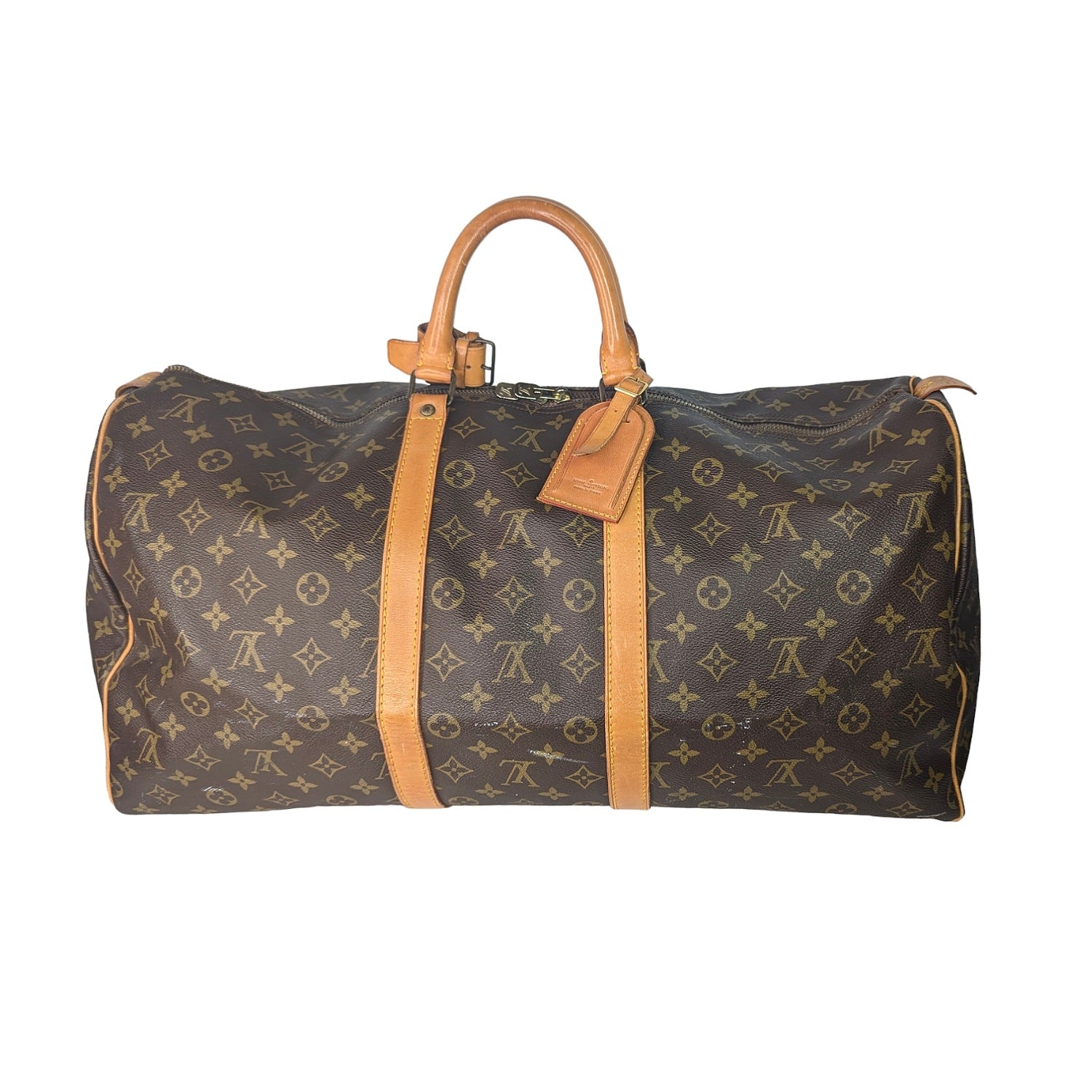 Louis Vuitton 1984 Monogram Canvas Keepall 55 Bag
