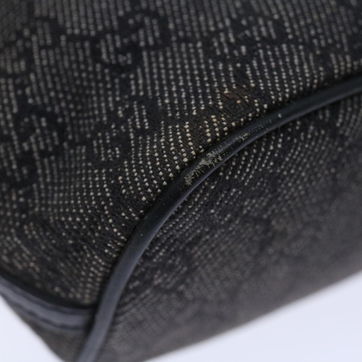 GUCCI GG Canvas Accessory Pouch Black 07198 70805