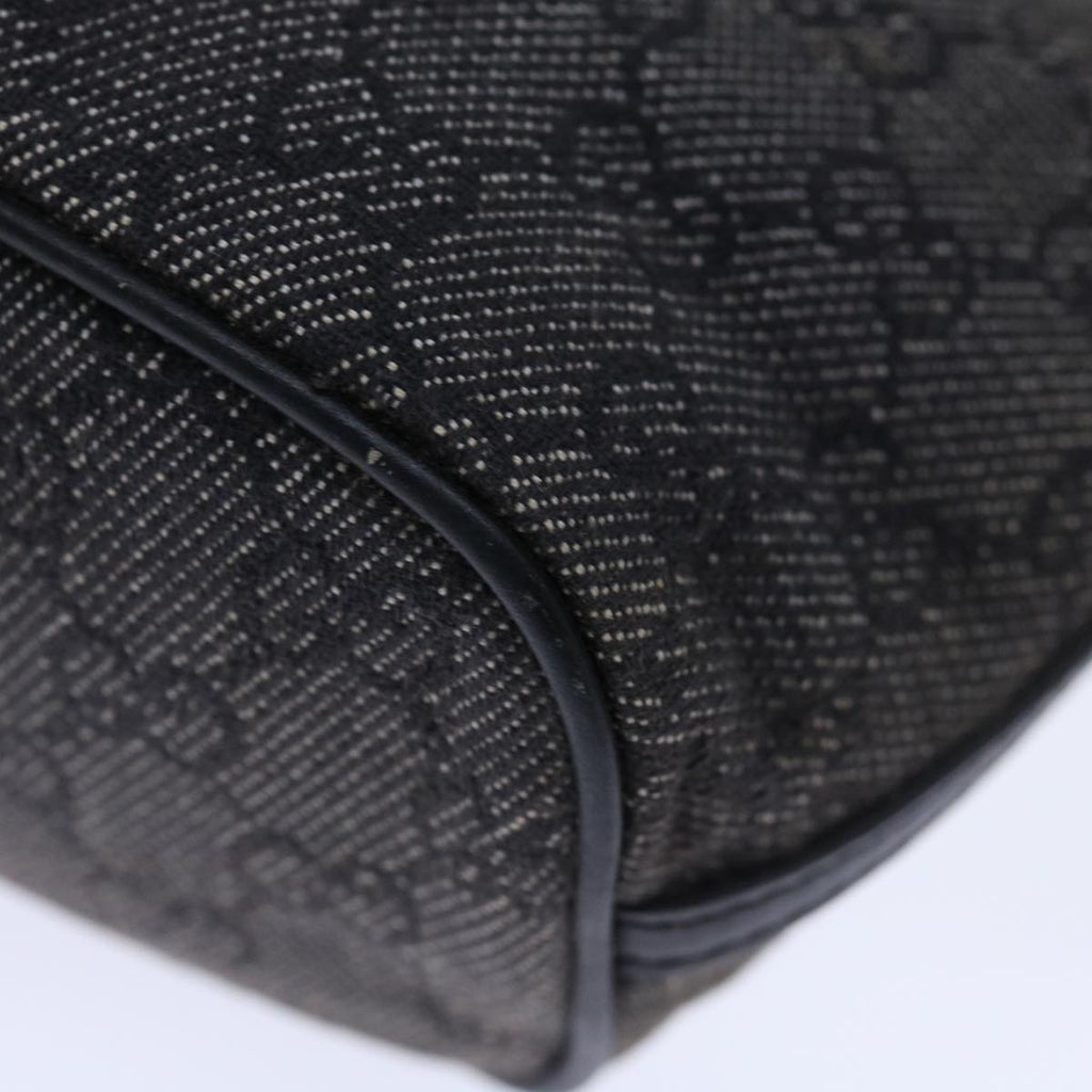GUCCI GG Canvas Accessory Pouch Black 07198 70805