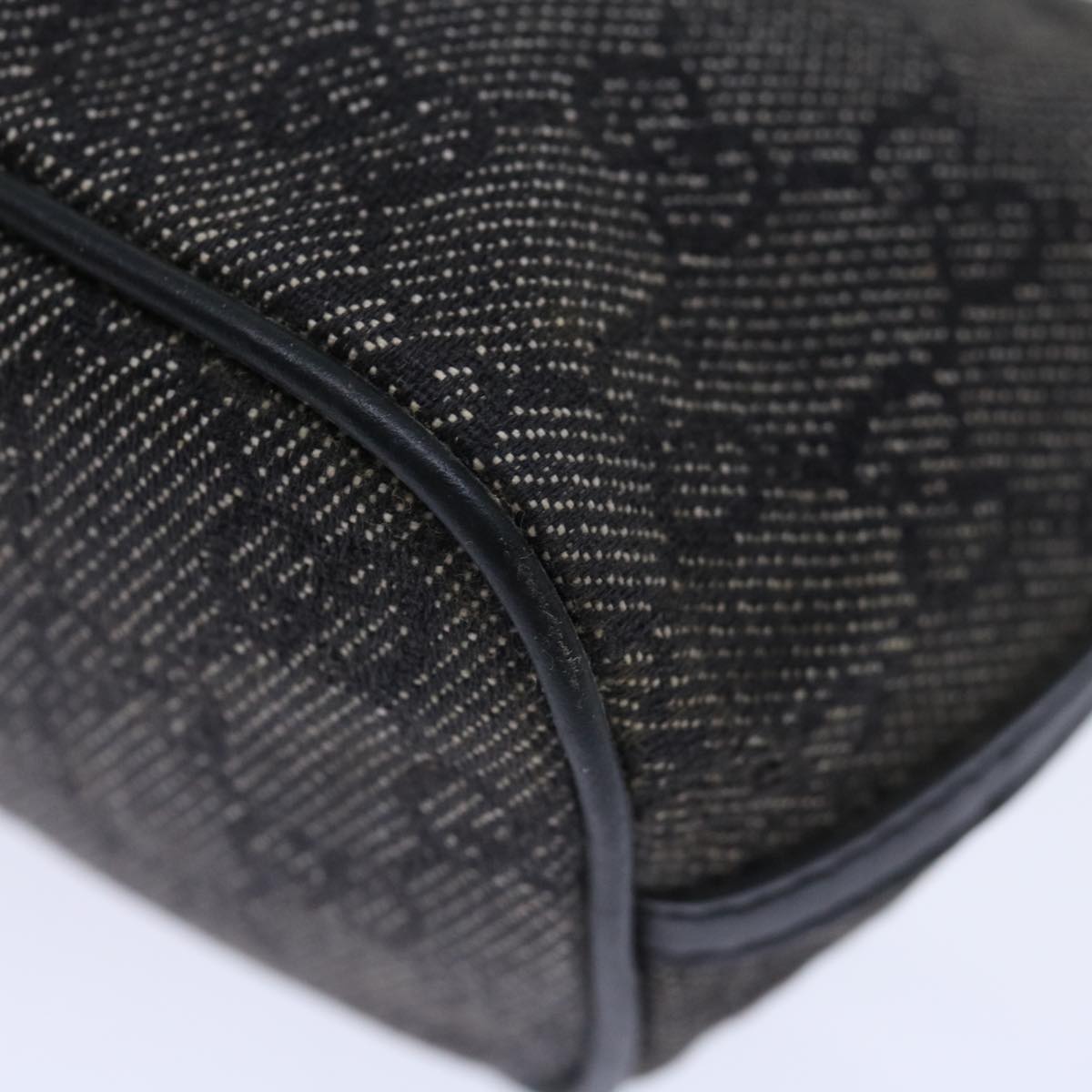 GUCCI GG Canvas Accessory Pouch Black 07198 70805