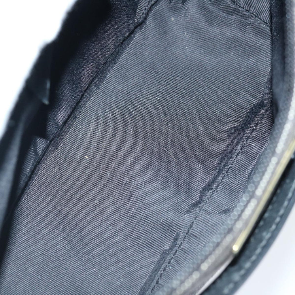 GUCCI GG Canvas Accessory Pouch Black 07198 70805