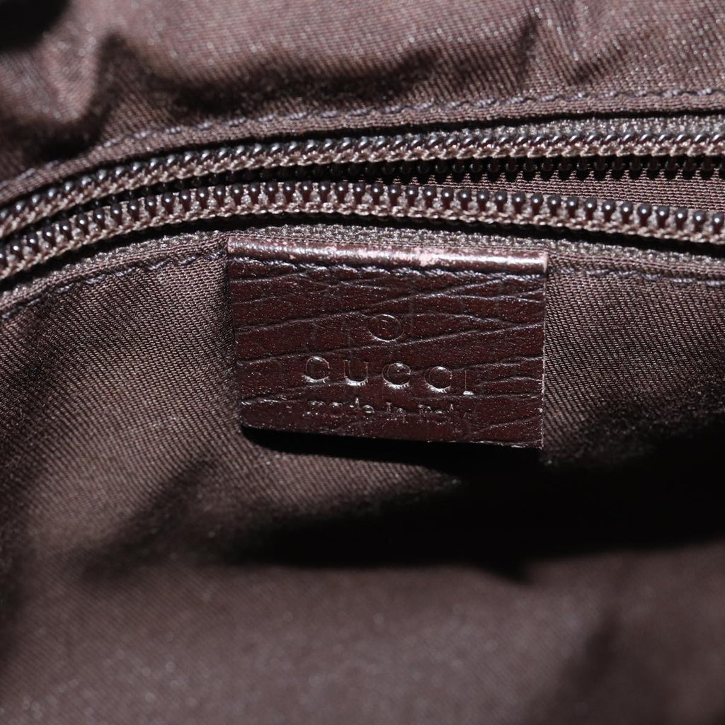 GUCCI GG Supreme Hand Bag PVC Beige 141976 70862