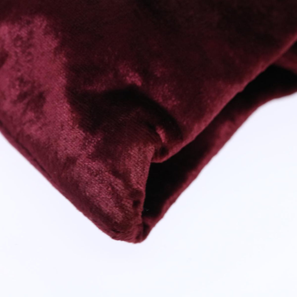GUCCI Shoulder Bag Satin outlet Bordeaux 70958