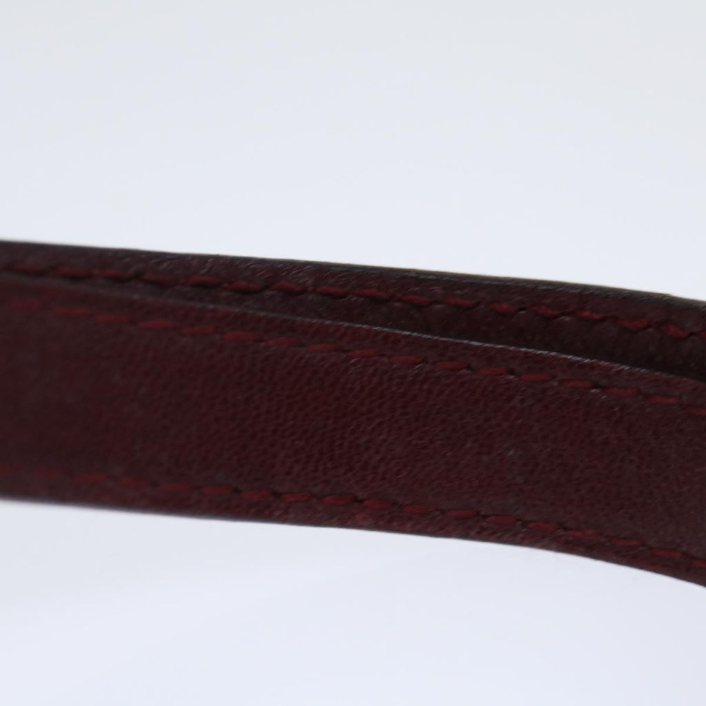 GUCCI Shoulder Bag Satin outlet Bordeaux 70958
