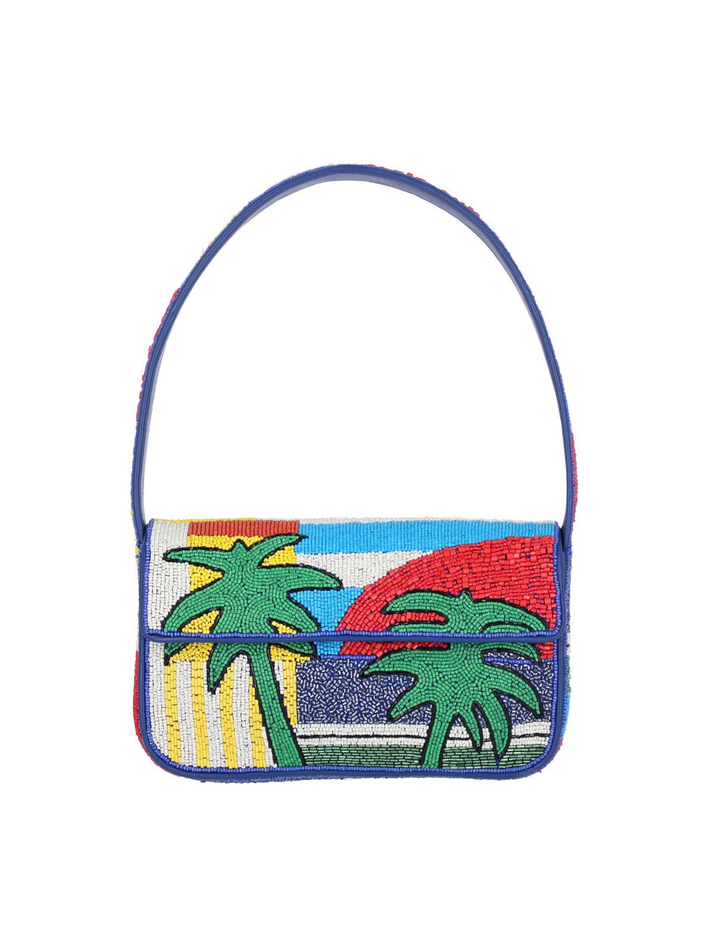 Staud Women Tommy Palms' Beads Shoulder Bag