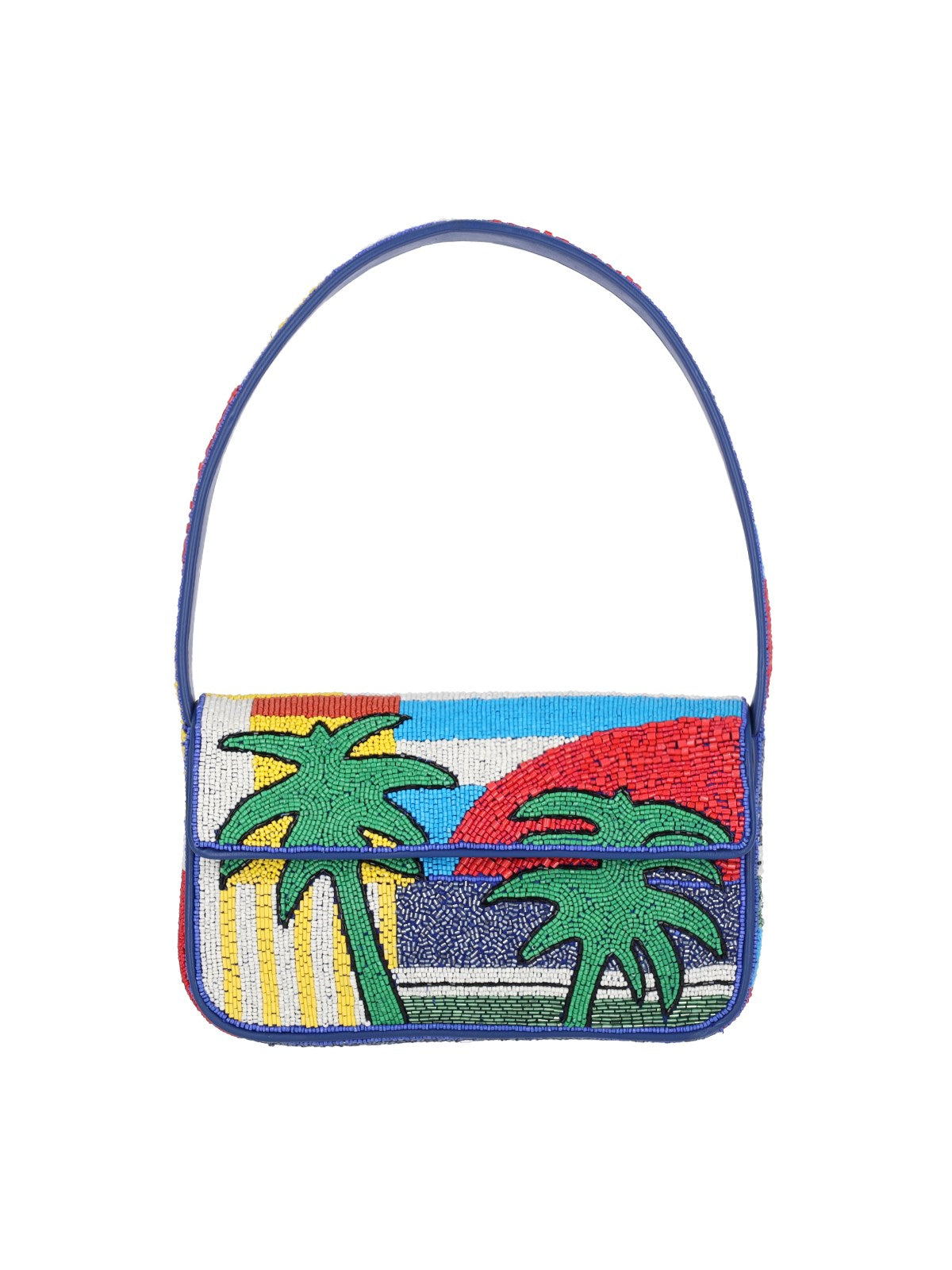 Staud Women Tommy Palms' Beads Shoulder Bag
