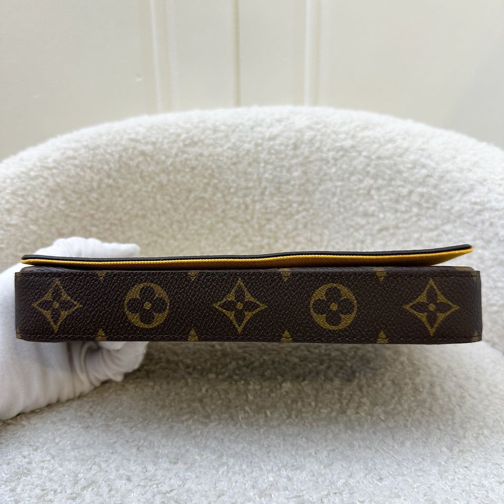 LV Felicie Pochette in Vivienne in New York Monogram Canvas and GHW