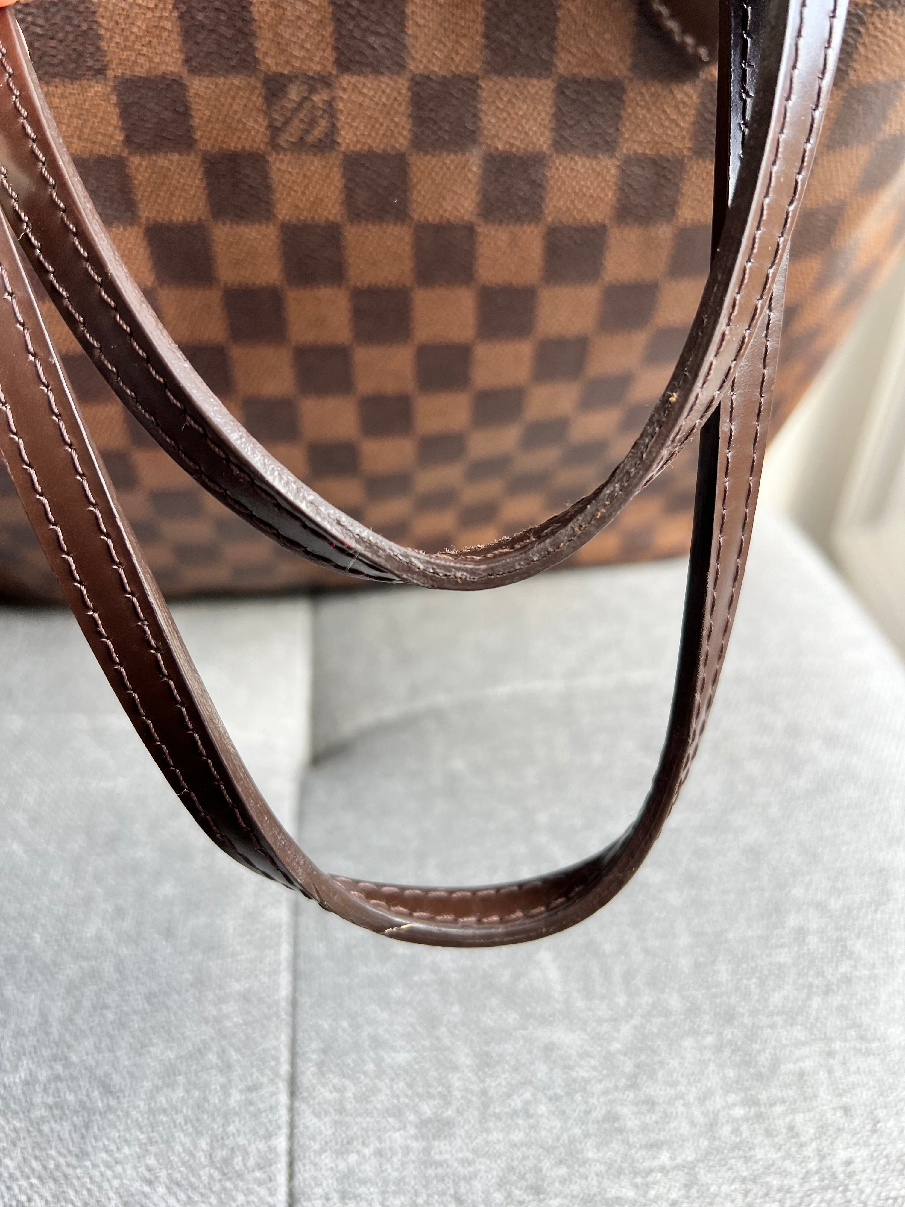 Louis Vuitton Neverfull MM Damier Ebene Cherry Interior (RRP £1,410)