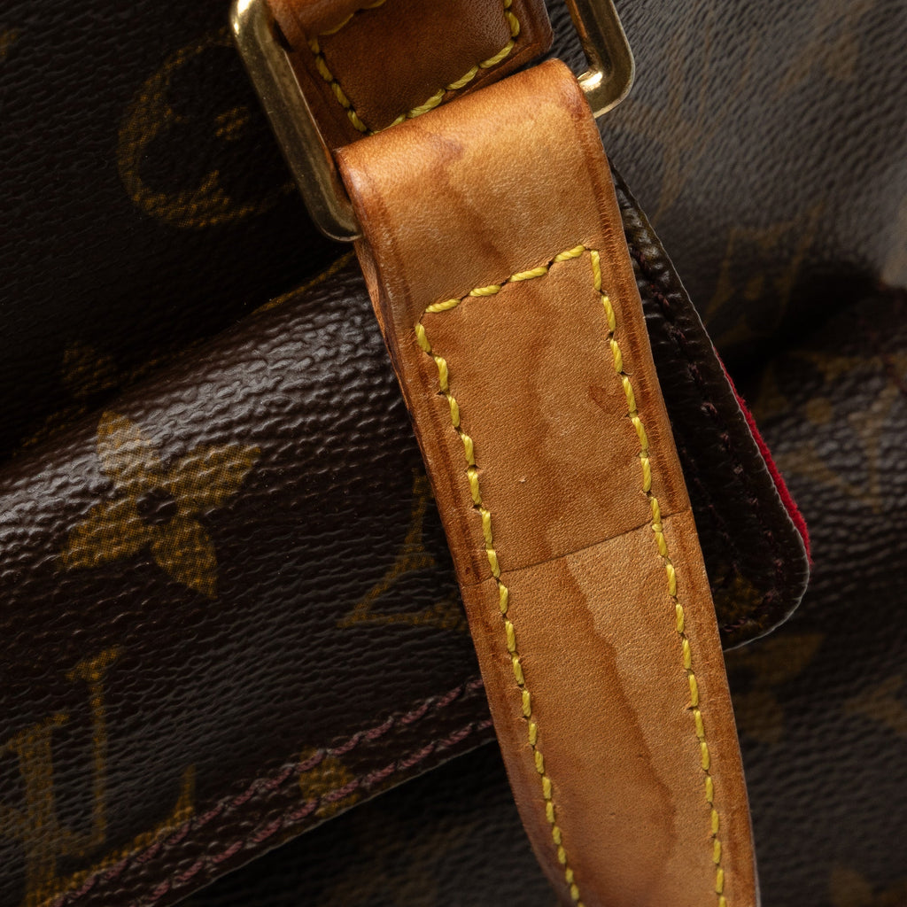 Brown Louis Vuitton Monogram Excentri-Cite Handbag
