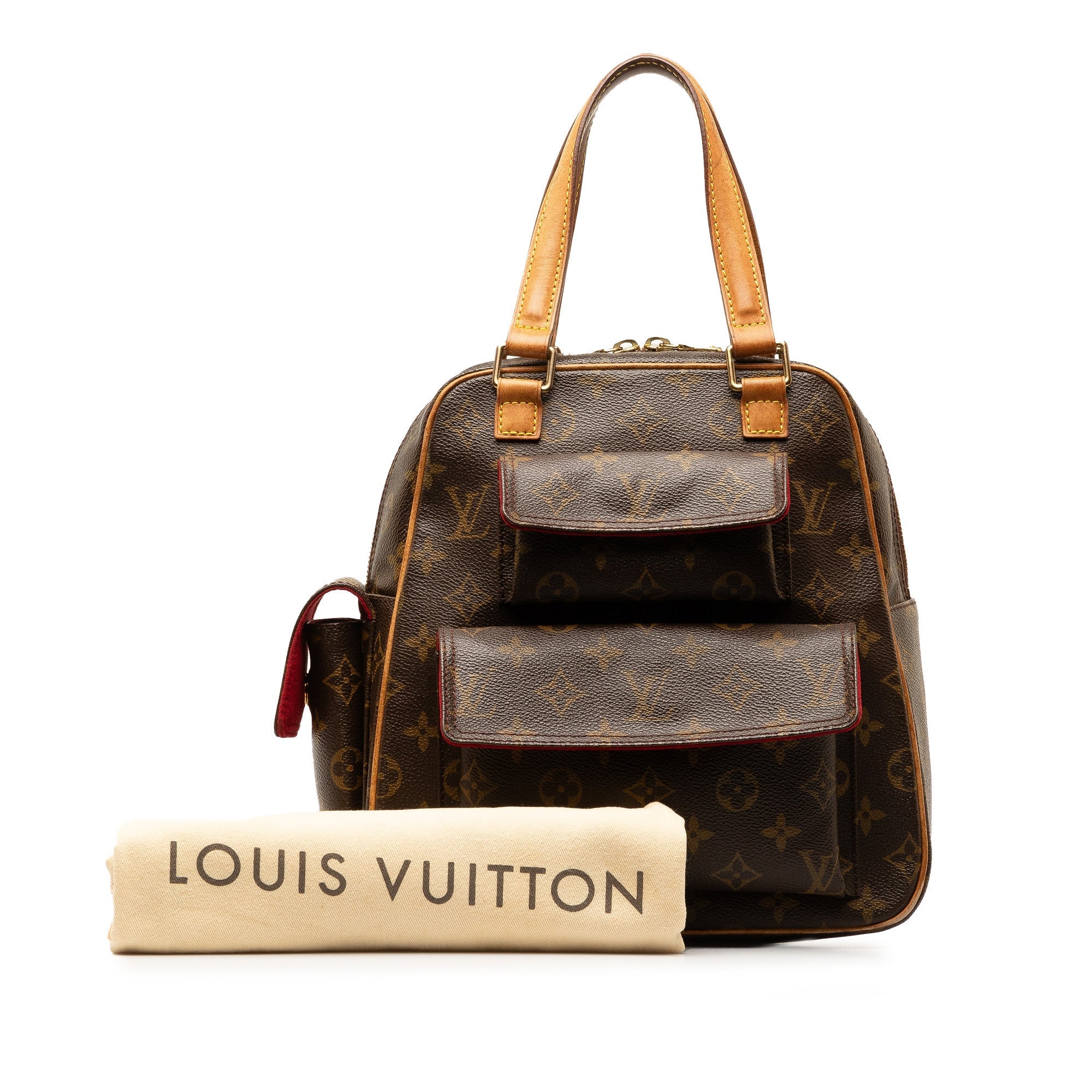 Brown Louis Vuitton Monogram Excentri-Cite Handbag