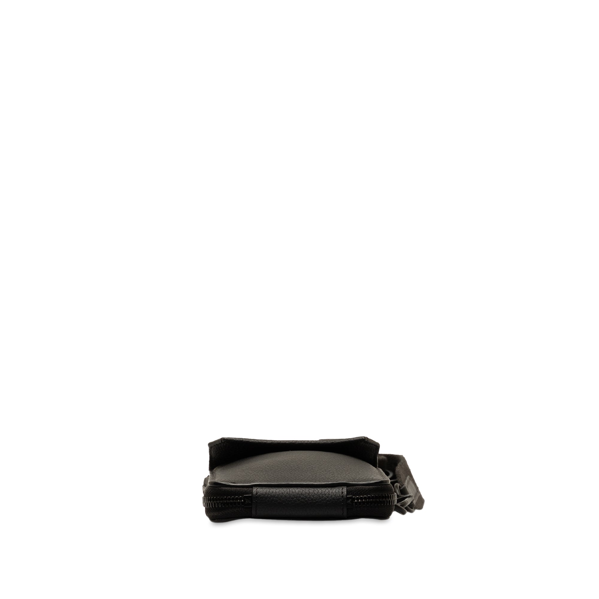 Black Louis Vuitton Aerogram Phone Pouch Crossbody Bag