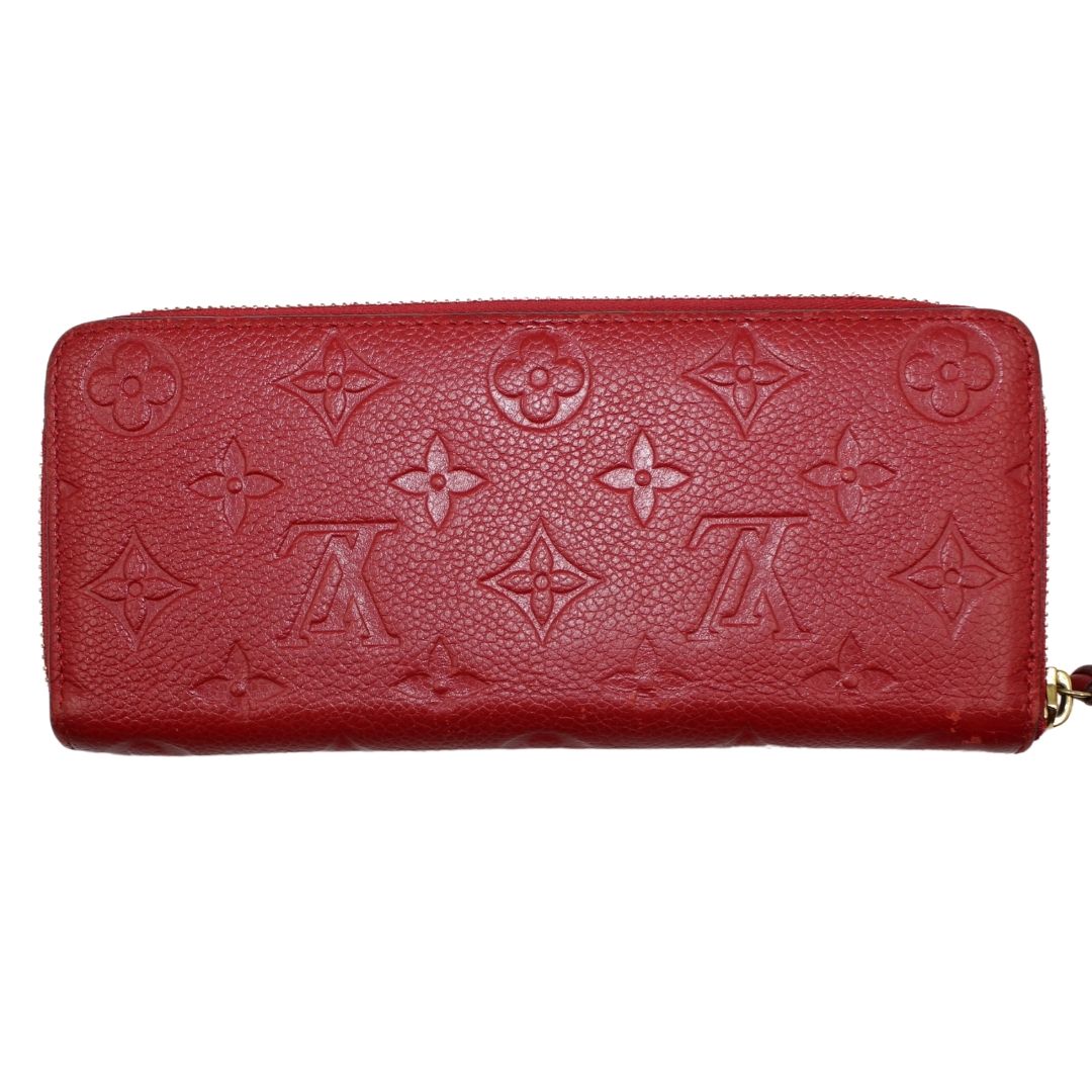 Louis Vuitton Zip Around Zippy Wallet Monogram Empreinte Leather