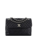 CHANEL In The Business Flap Bag Quilted Calfskin Maxi