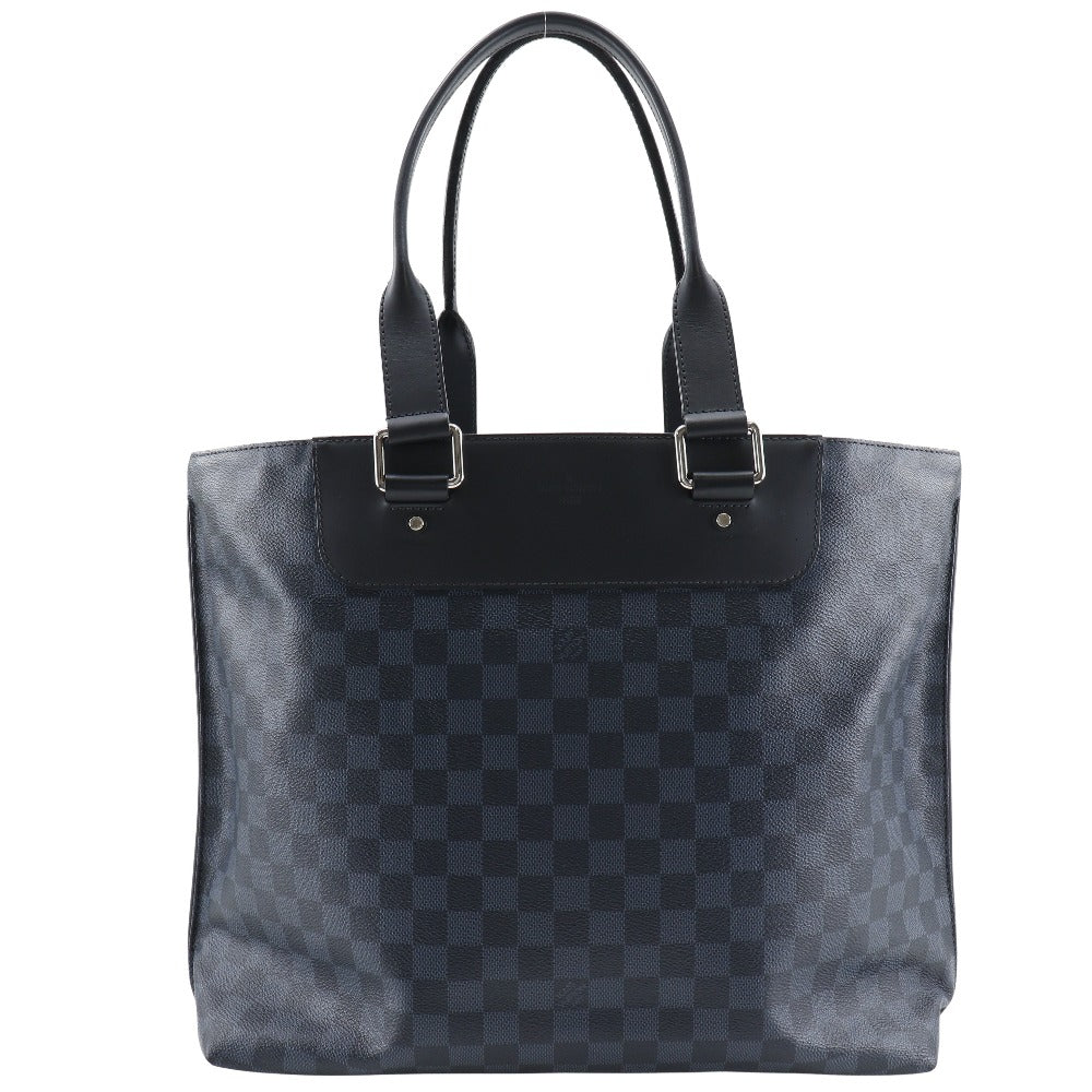 Louis Vuitton Damier Cobalt Cabas Voyage  Canvas Shoulder Bag