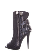 Giuseppe Zanotti Alien/Waby Black Booties SZ 9