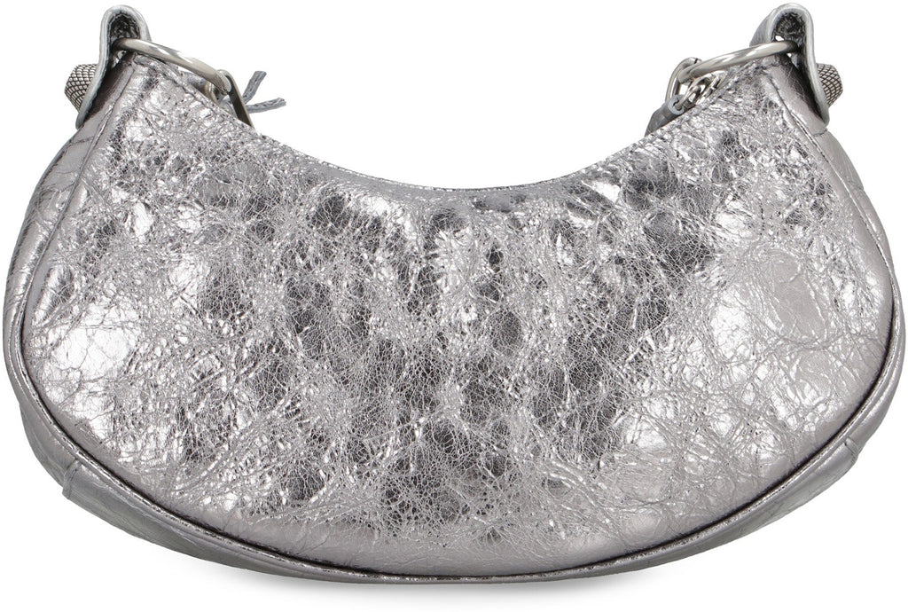 LE CAGOLE XS LEATHER CROSSBODY BAG