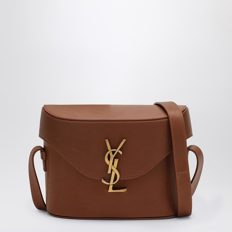 Saint Laurent Monogram Small Brick-Coloured Shoulder Bag Men
