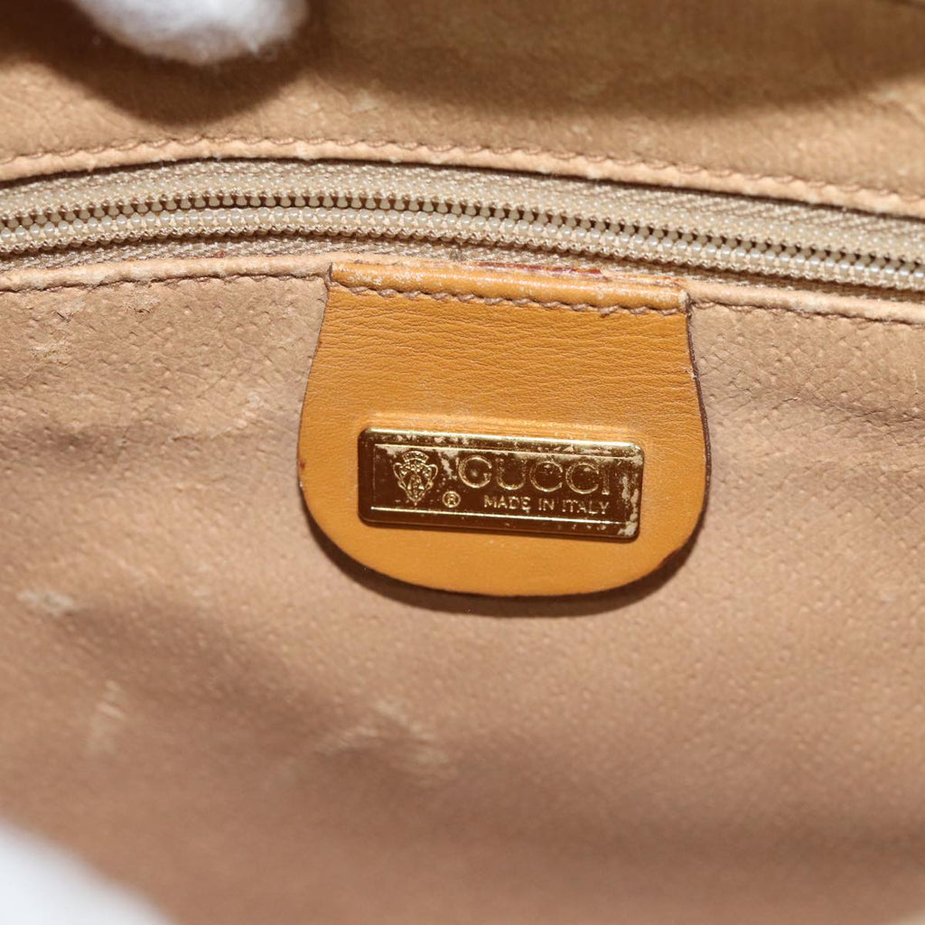 GUCCI Micro GG Supreme Shoulder Bag PVC Beige 001 099 4084 71428