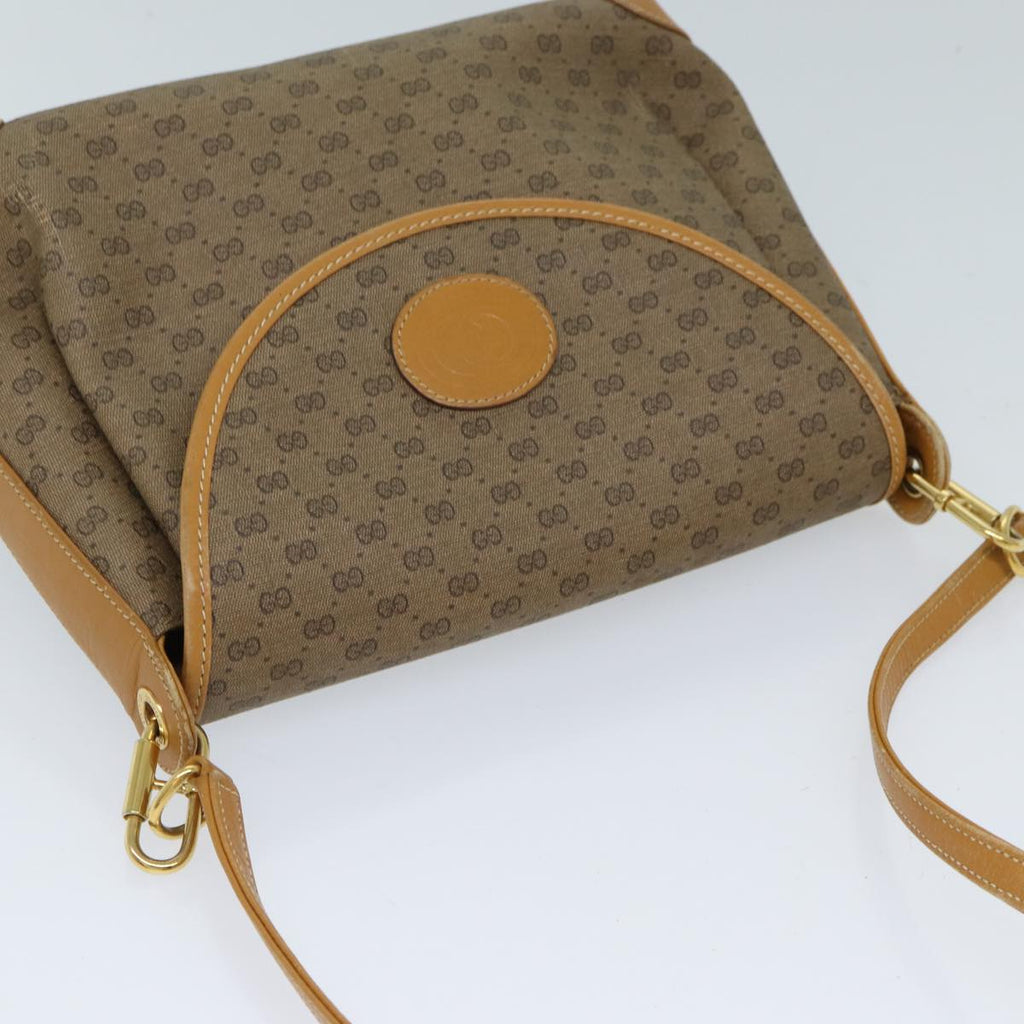GUCCI Micro GG Supreme Shoulder Bag PVC Beige 001 099 4084 71428