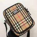 GLAMI Vintage Check And Crossbody Bag For Men, Bags 8.7in/22cm