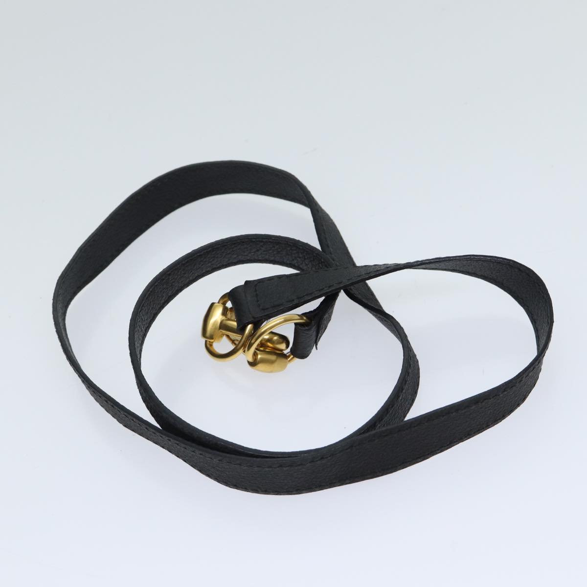 GUCCI Bamboo Hand Bag Suede 2way Black 000 122 0316 71504