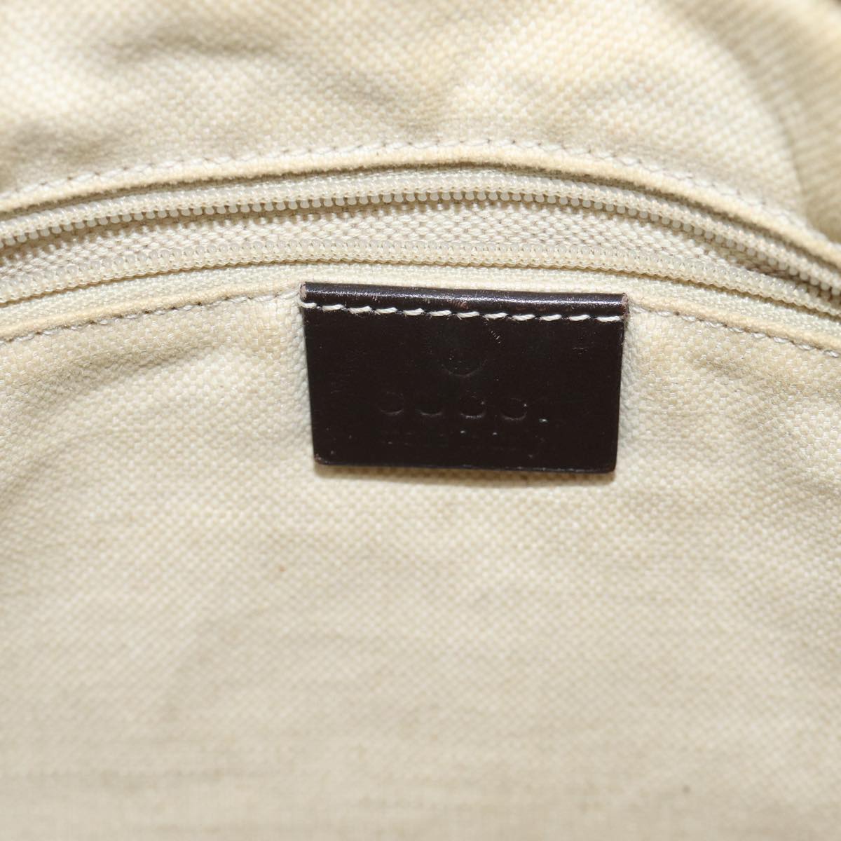 GUCCI GG Canvas Hand Bag Beige 247902 71513