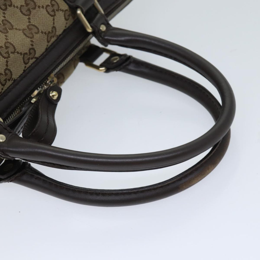 GUCCI GG Canvas Hand Bag Beige 247902 71513