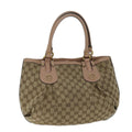 GUCCI GG Canvas Hand Bag Beige 269953 71514