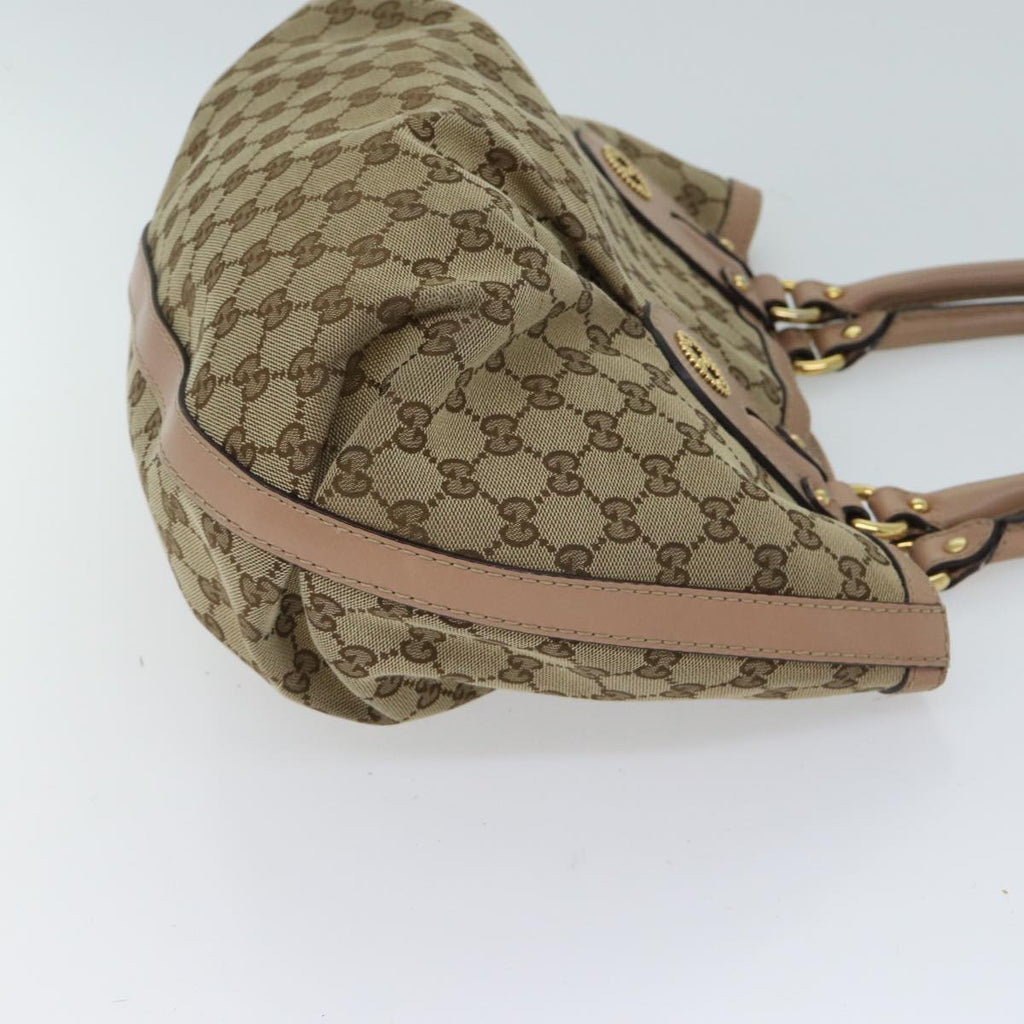 GUCCI GG Canvas Hand Bag Beige 269953 71514
