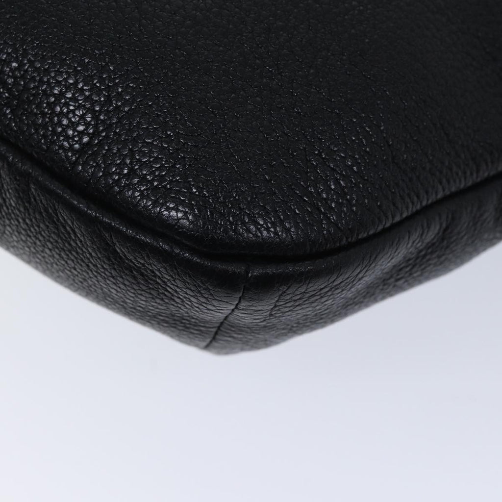 GUCCI Web Sherry Line Body Bag Leather Black Red Green 493869 71516