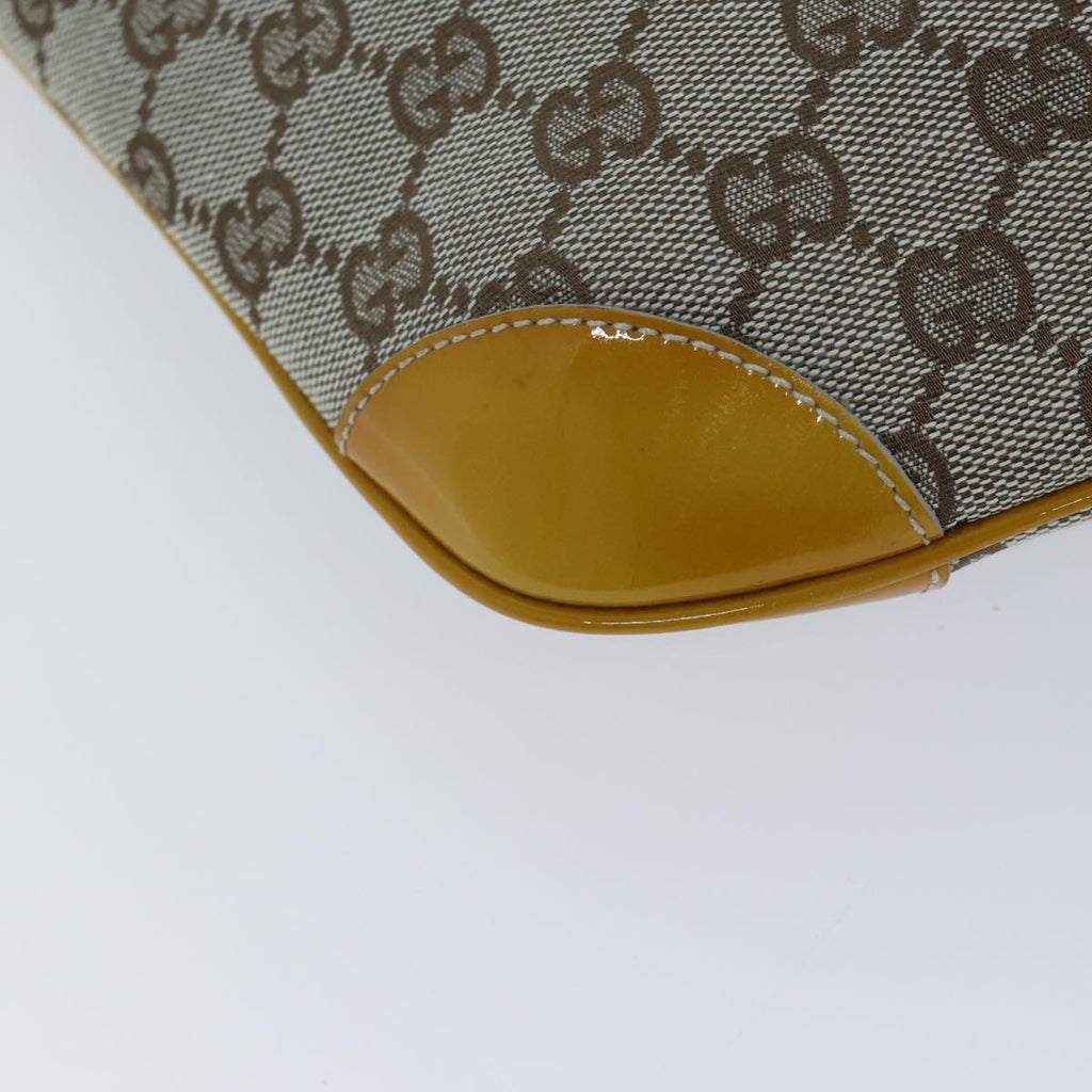 GUCCI GG Canvas Shoulder Bag Gray 001 4158 3444 71520
