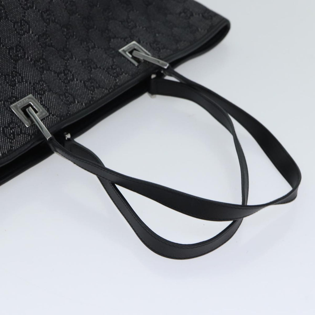 GUCCI GG Canvas Tote Bag Gray 31243 71523