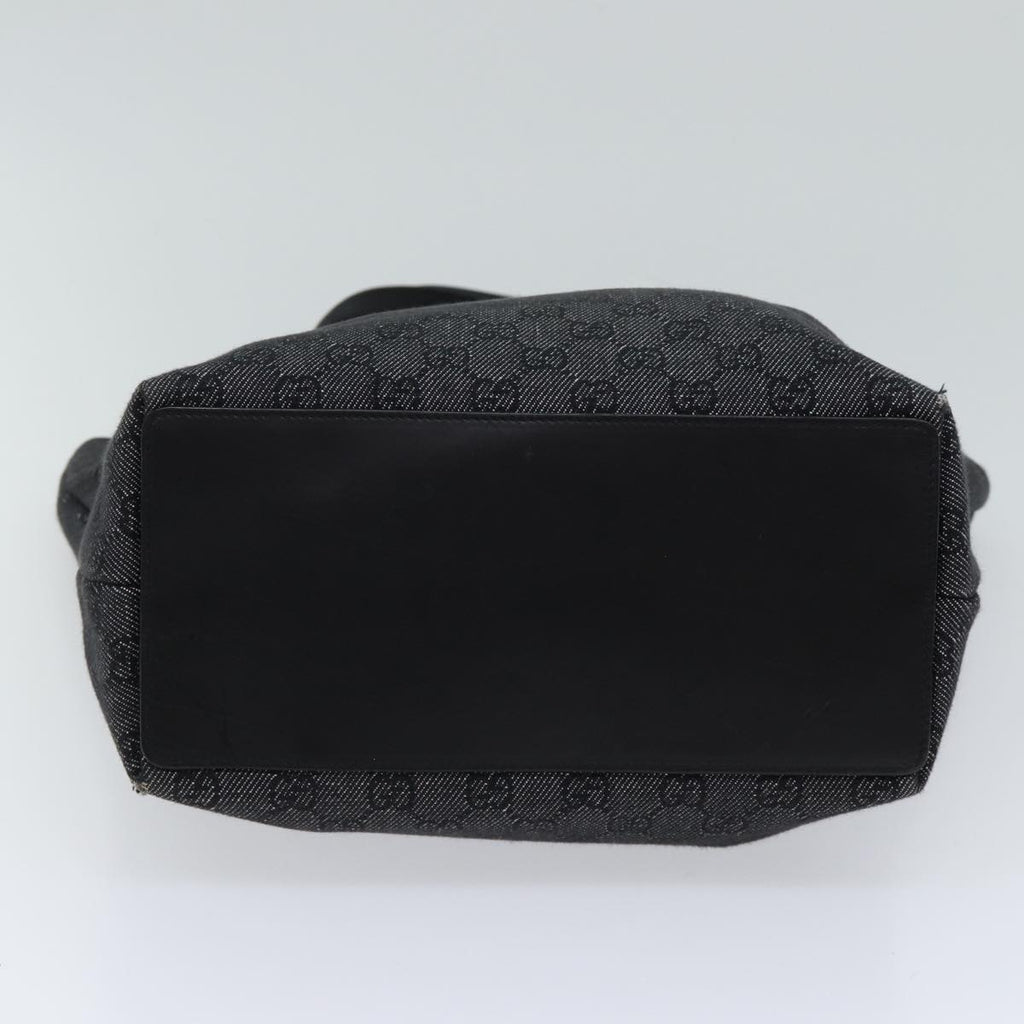 GUCCI GG Canvas Tote Bag Gray 31243 71523