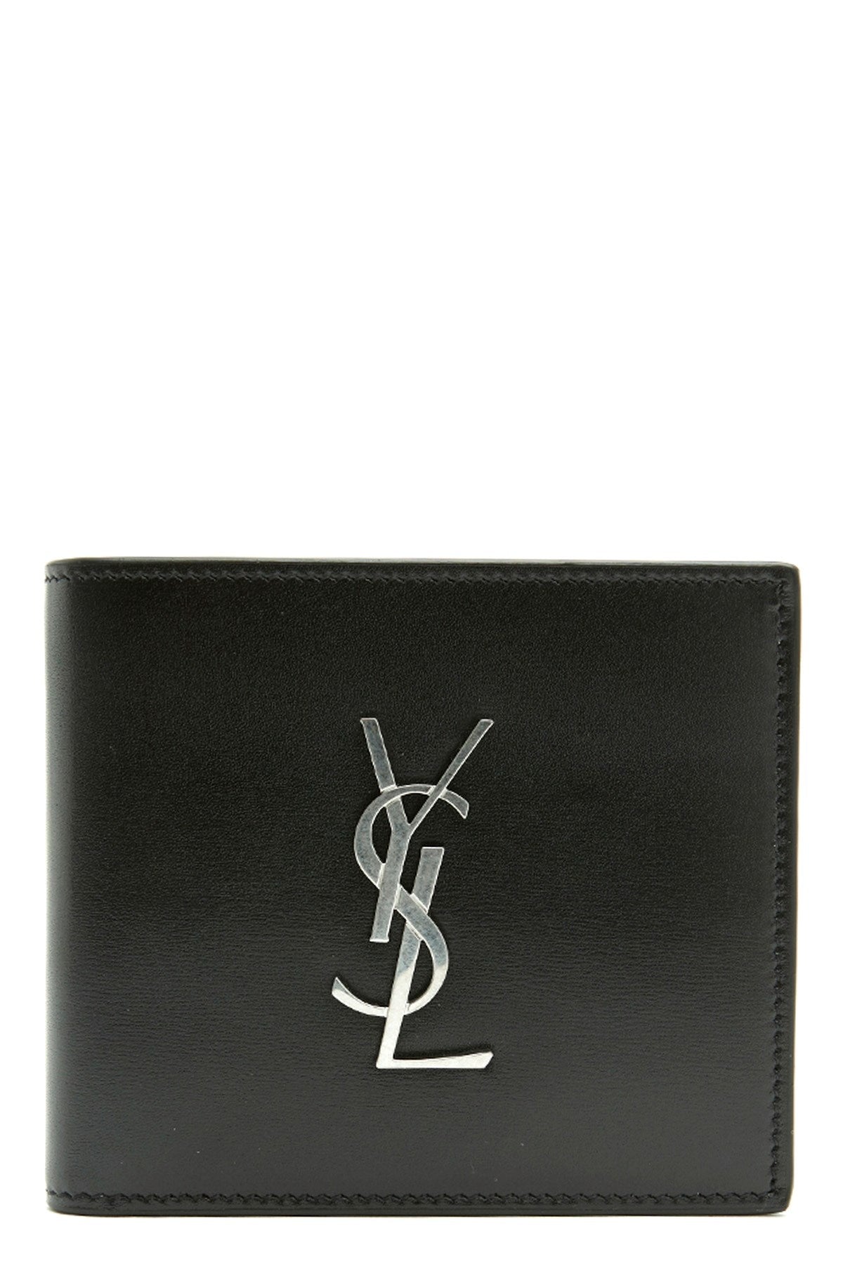 Saint Laurent Men Logo Wallet