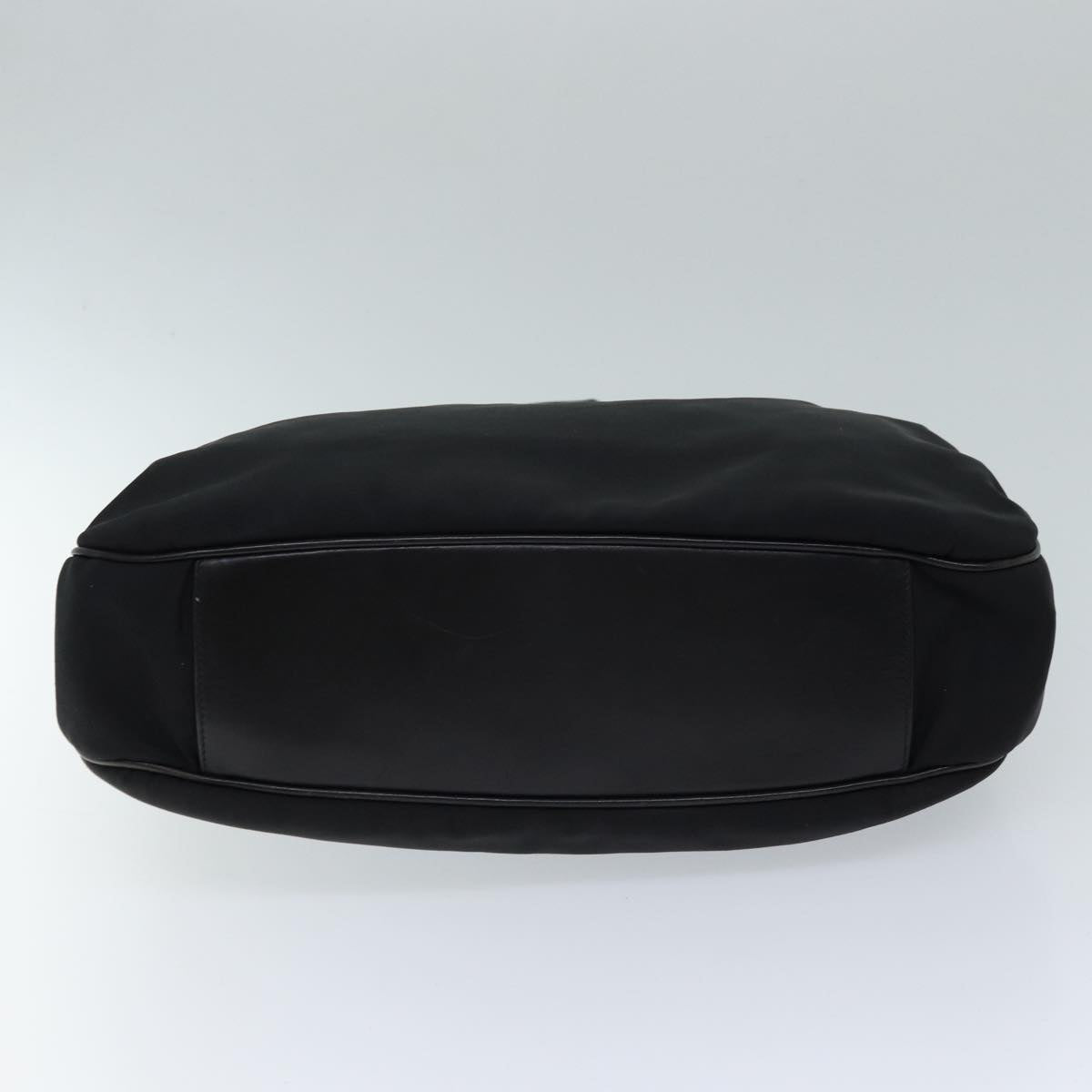 GUCCI Bamboo Shoulder Bag Nylon 2way Black 001 1577 1781 71530