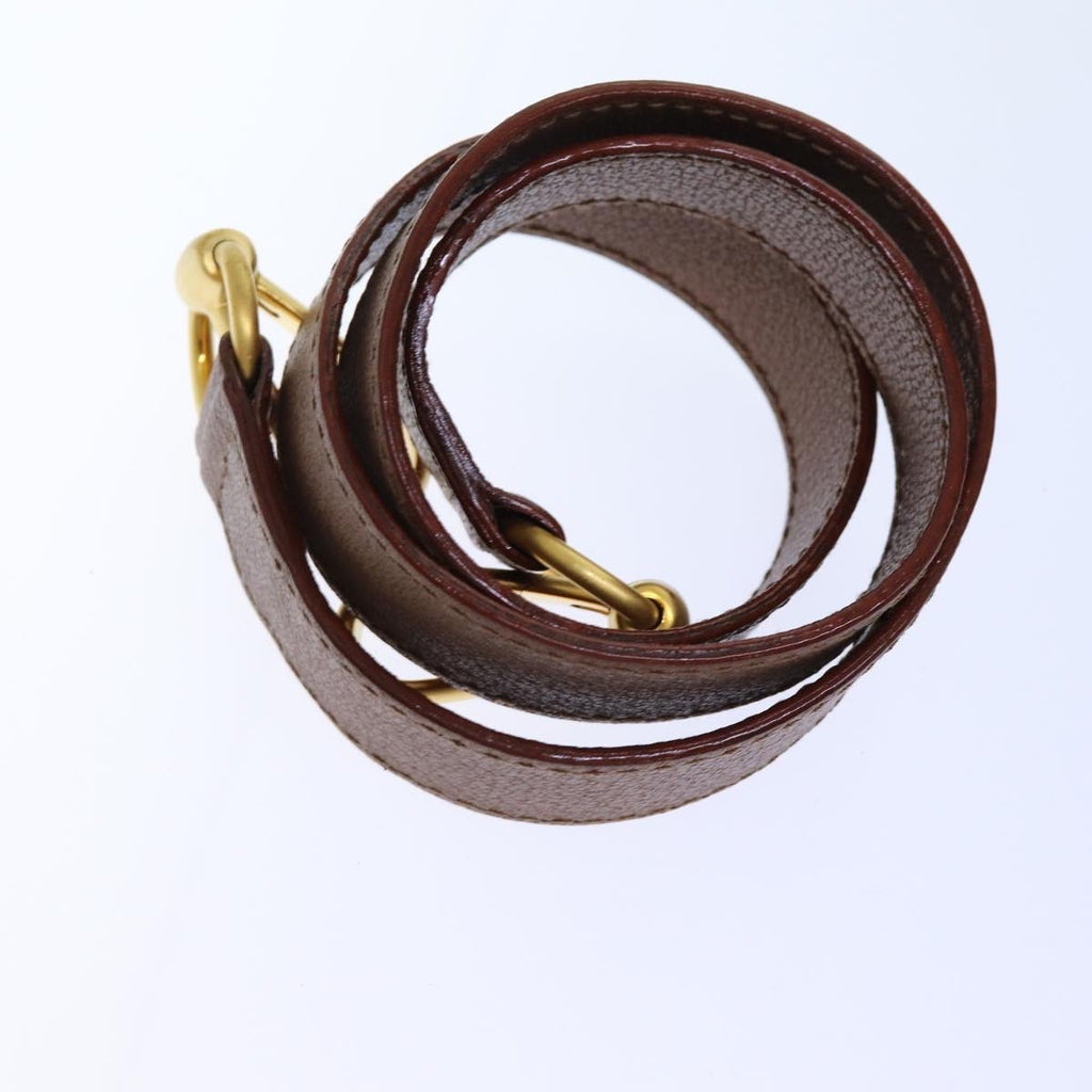 GUCCI Bamboo Hand Bag Suede 2way Brown 002 123 0322 71588