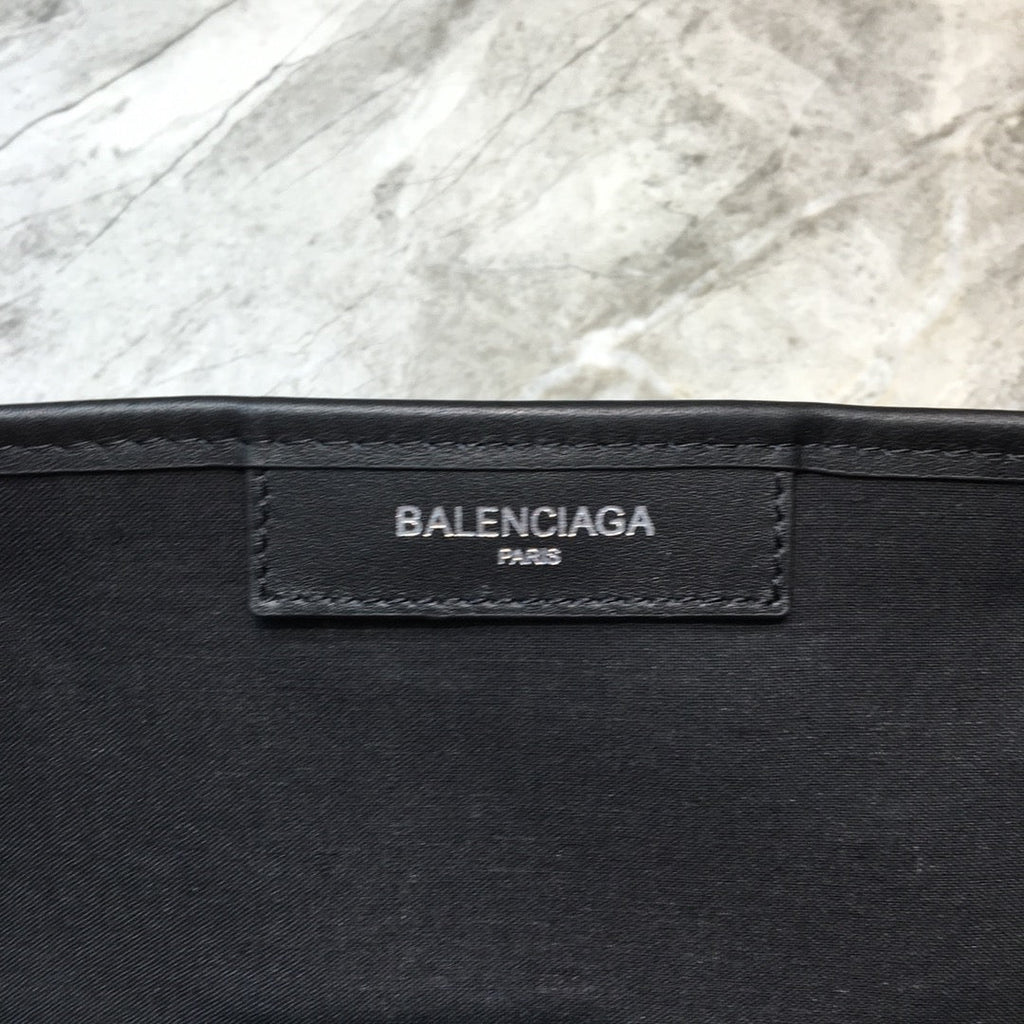 Balen Navy MeGLAMIum Cabas Tote Bag In Black, For Women,  Bags 14.1in/36cm 5812922HH3N9260