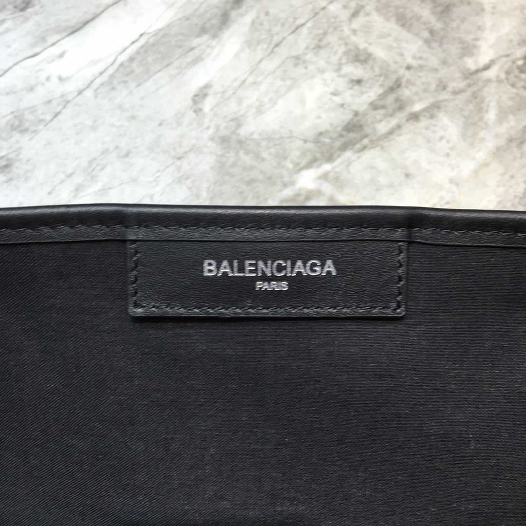 Balen Navy MeGLAMIum Cabas Tote Bag In Black, For Women,  Bags 14.1in/36cm 5812922HH3N9260