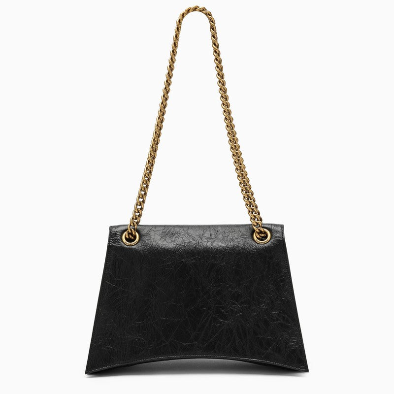 Balenciaga Crush Medium Bag With Black Chain Women