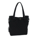 GUCCI GG Canvas Hand Bag Black 107757 71784